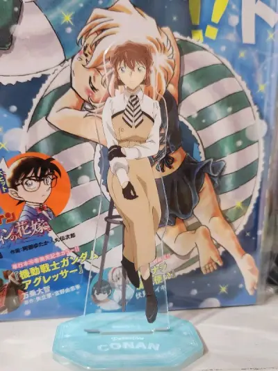 挖煤姬晒单！切到了复数sega 抽赏学院风立牌，是百年难遇出谷的宫野志保雪莉大美女！刚开始真的很难切，挖煤姬下单速度很快，谷子吃得很满足！急着收到，就控制在4个以内的数量申请了竹蜻蜓，很顺利地通过、打包、发出，没多久就到了手上～物流包装是岛内原袋加上气泡膜包裹，还有...