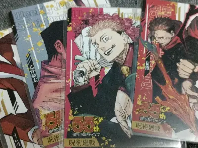 切了点小卡！因为之前发现切成b6垫板了（大悲）。质量真的很好，硬硬的，不算很容易折。以及虎杖真的好可爱！阳光主角最喜欢了！
祝越来越好！