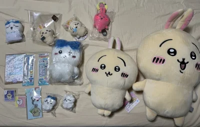 这是发现了煤炉后第一次合的单，感激那时候及时刷到了长毛小八，为我苦涩的生活带来了安慰?，还有挂屏幕的小八玩偶，时隔今日再也遇不到这种好价了，还有这超大号乌萨奇玩偶，真的太可爱了……虽然也因为这只选了海运，但非常幸运没被税，感谢挖煤姬这个平台！