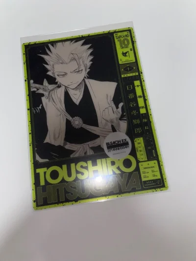 这次依然切了死神的原画展特典，是日番谷和露琪亚的，露琪亚的斩魄刀不愧是最美的斩魄刀，确实很好看！
谷子是半夜看到的，机器切很方便！