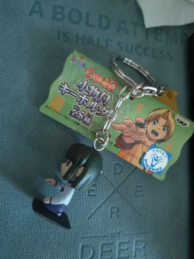 去骏河屋捡的的三个棋魂人物的钥匙扣，收到包的也很严实，准备把上面的拆了，亮光对坐下棋，三个都是小小一个