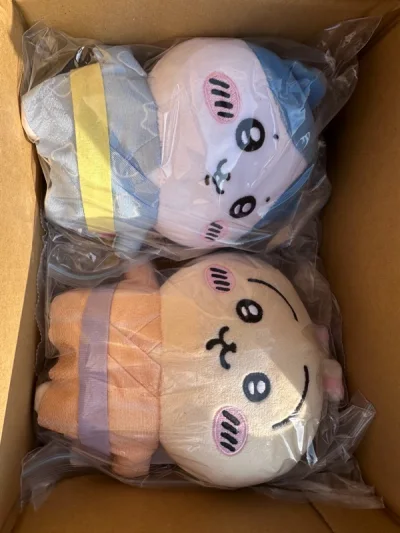 很好的一次购物体验，第一次使用竹蜻蜓，还挺好用的！感恩没有任何破损，纸箱到手也很完整。可爱的乌萨奇和小八包包，我捏捏捏～