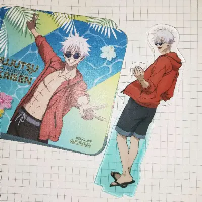 全是咒的谷子 超快乐 
这次选了加固的泡泡纸，包装得很好，物流超快
因为想要一起回国，所以合单的谷子很多很多很多但邮费算下来还挺便宜？物流也比较快