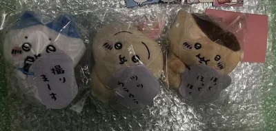 收到的依然很快速，免税真是太好啦
这次是和小伙伴拼邮
经济实惠快速的竹蜻蜓很方便
包装也很ok
chiikawa实在是太可爱啦
小伙伴都超级喜欢
非常对的起这个价格呢