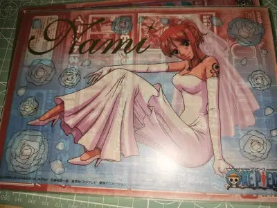 时不时翻骏河屋还是可以收到好价的，从此不做原价韭菜，古早垫板特别好看！！！meet one piece 挂件不错，但是小小的