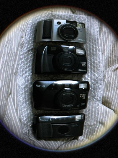 第一次买这么多胶片机，成色还都不错的，电池有限，只试了两台机子，功能都正常的成色镜头也都可以，期待出片效果。