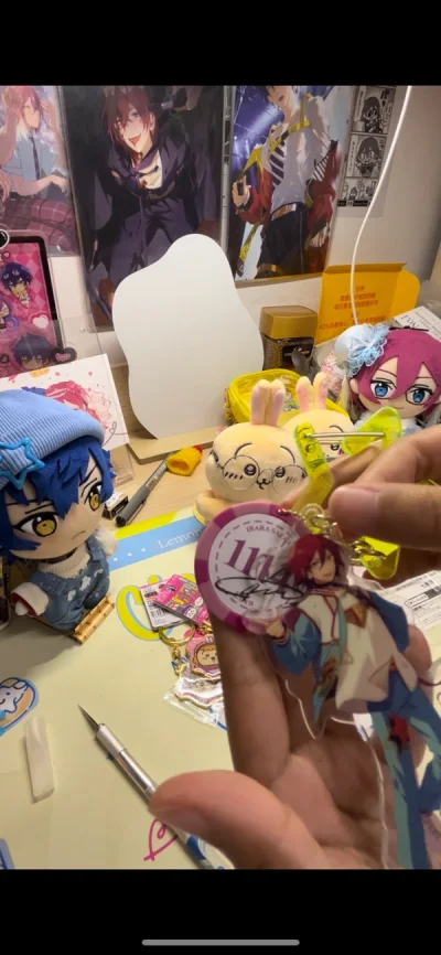 这次合单了两个钥匙扣 非常顺利 包装的很严实～喜欢?要是竹蜻蜓能恢复原来的速度就好了 一样接下来的快递都可以顺利到达