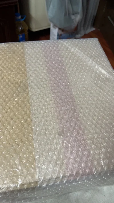 外面包的很好，里面还是盒压了，没搞懂，可惜了
，快递速度比之前快很好，毕竟一分价钱一分速度，下次应该还会海淘