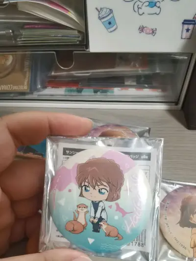 虽然慢了一点，不过能切到好价，特别是雅虎拍卖，好价拍到了灰原哀水族馆吧唧和黄昏吧唧，不过拍立得的运气不太好，总的来说还是好价