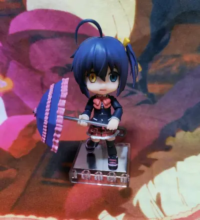 第一次日淘，本来以为很复杂，没想到和在国内买东西没什么区别。收到东西也很棒，盒子好好的，东西也很新，我超喜欢的小鸟游六花，你们看多可爱！