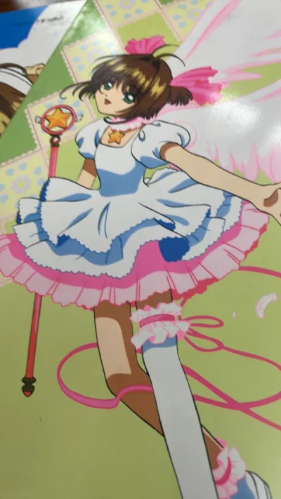 纸片人的换装游戏，官方出的就是还原，衣服都很好看。换装真的太有意思了，如果是磁吸的肯定很好玩。这种也感觉在集齐每套造型服。
另外樱花妹太冷了，写无明显伤，结果吧唧伊拉克。