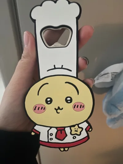 看到发售的时候就心心念念了，超喜欢这个开瓶器。发售后立刻上挖煤姬寻找，看到价格挺合适的就拿下了，物流超快。