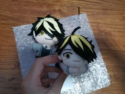 今天还是东复的谷子，大多是娃娃，冬天了不太敢切立牌，怕裂开，不过打包的非常好，完全没有问题，又是一次愉快的购物体验，，物流也非常快呢！点个赞