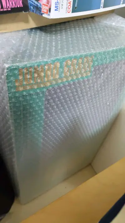 脑子一热，看到有个比较便宜的jg绿扎古，就拿回来了，五公斤多，超大一箱子，暂时还没地方摆放，就先不拆了。