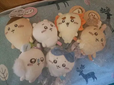 这次切了很多chiikawa的宝宝们，很安全的到家了！包装方面也很让人安心，特别好的一次体验?宝宝们特别特别可爱！！切了三四次了，蹲了很多好价！还会继续使用挖煤姬的，最后一张小奇ob11和小八一起合照ˇ两只小猫咪