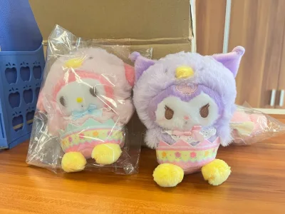 申请合单后不到20天就收到了?宝贝也非常漂亮?包装也巨好！实物比樱花妹拍的还要好看的多～美乐蒂就是最可爱的☺️