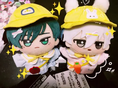 切到了凛凛和吱吱的努努，应该是算好价的，到家了努努的头圆圆胖胖得好可爱，给他们两穿个新衣服，太可爱了，很想一口一个!