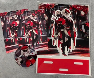 没办法去场贩只能蹲mer了呜呜，晒一下蹲了两天的成果，堂吉柯德柄图太美丽了还好能买到！！买的时候日元汇率还很低非常划算，虽然被官方通贩背刺了但可以先拿到手也很开心了?多亏挖煤姬秒切