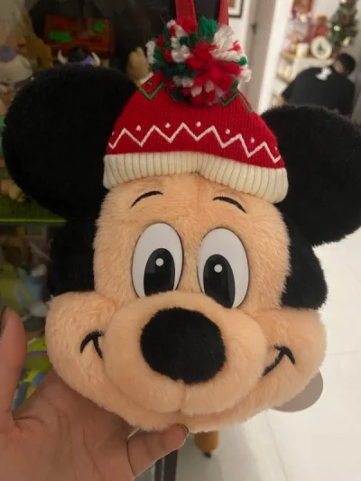 种草了这款米奇包包，内站都找不到有，挖煤姬一搜就看到了，立马下单很快收到，超级开心！等着圣诞带出街lo~