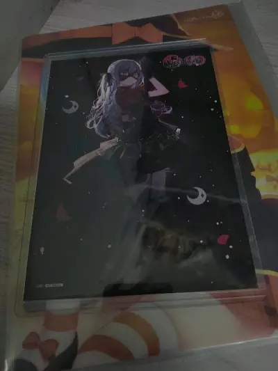 第二次海淘 切了两张sakiko的相卡和小天使的亚克力板 走的ems 小贵但是很快～用挖煤姬海淘真是舒舒又服服啊