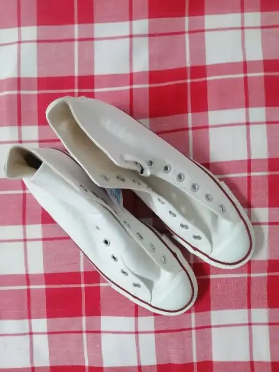 虽然TL系列的OS款都比ALL star要贵一些。我个人还是毕竟喜欢ALLstar 帆布不用那么特别的打理 鞋型也偏修长 很适合脚瘦的人。