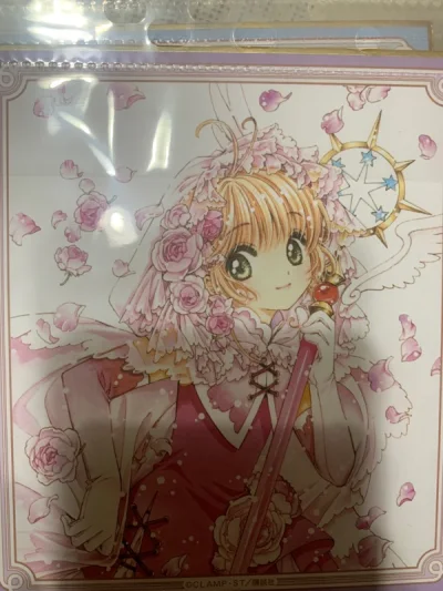 童年债第二波速度好快说来就来！色纸比吧唧更美！美到每一张都想返图！clamp原画就是说无脑冲！包装真的很让人安心，色纸这种谷子一点点都没压，更期待下一波和下下一波的到货啦！