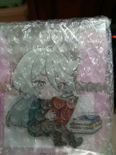 迟来的评论～立牌被包装得很好，我还另外加上了100日元的内泡沫包装费。总的来说第一次购物体验感很好啊，喜欢米奥琳涅这款立牌，真的好可爱（*/∇＼*）