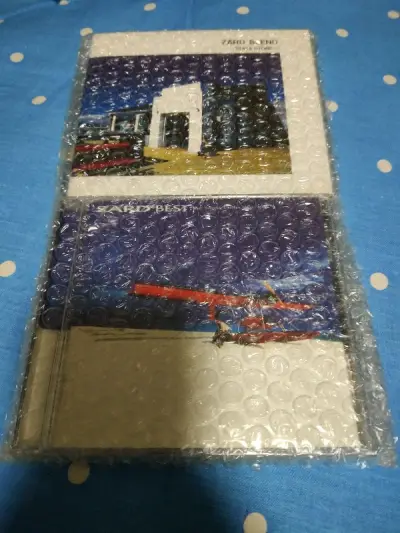 这次的购物很满意，因为这两张泉水姐姐的专辑找了很久，主要是价钱合适而且品相好的不容易，最后终于给我找到了，品相非常新，光盘表面都没划痕，看得出来卖家把它们保存的相当好，这么多年了内册也接近全新，很满意，精选专辑里面的歌曲都是姐姐粉丝投票选出的，都很好听