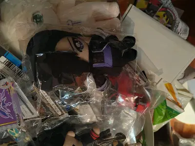 买了王样战队的老哥跟紫妹chibi跟一大堆一番赏挂件，东西很好没有遗失，就是审核真的归宿，但是到了上飞机就很快