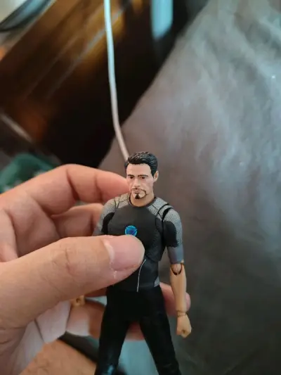 第五单挖煤姬，买到了一直蹲的托尼shf，标的是再版的配件结果是初版，血赚，自己笔涂一个脑袋，美滋滋。