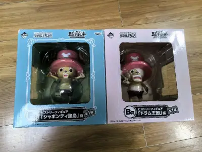 这次买了一些一番赏的海贼王手办 哎 棉花糖乔巴有官瑕 ，好厉害的掉漆 检查过了没有开封的痕迹，这官瑕也太厉害了吧