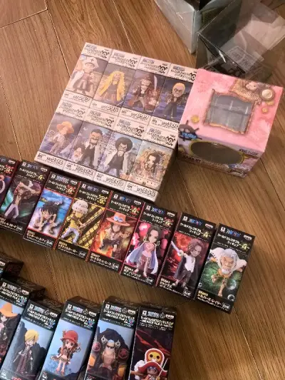 这次淘了一些wcf和dxf老货，非常不错，盒子保存的还算不错吧，卖家打包给力，没有什么损坏，买来自己玩玩不错