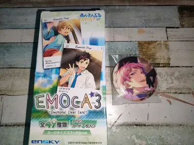 用挖煤姬在骏河屋上面切到了好价的偶像梦幻祭ins卡整盒和好价的艾斯特莱雅宗通贩圆，并且吧唧状态良好，没有伤也没有锈。
用了竹蜻蜓直邮发货，审核速度和物流速度都很快