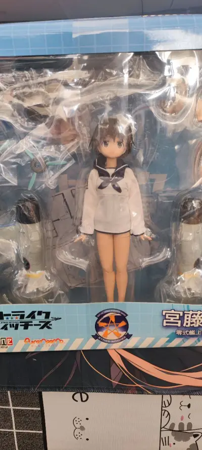 宫藤芳佳萌萌哒，快递平稳落地了，由于天气影响，物流慢了些，不过货物还是很好的，被魔女治愈中，宫藤芳佳赛高！