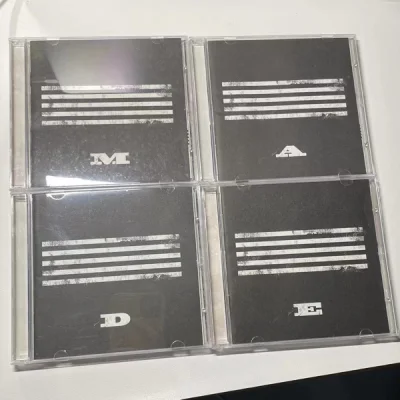 Bigbang专辑终于到了，等了我好久
这次依旧选择的是海运，大概20天到家，包装没有选泡泡膜加固，送到手打开，包装的很好呢，下次还会继续在挖煤姬使用的…！！