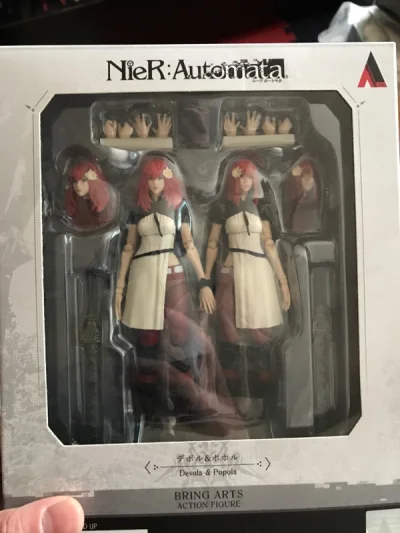 bringarts的尼尔双胞胎姐妹，国内基本没见到正版二手的卖，只好日淘，虽然不是好价但总亏是了了一件心事