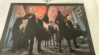 等了许久终于等到，东西包装的很严实，客服回复也及时，没有损坏，超爱忧国的莫里亚蒂，画风简直太戳我了。