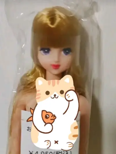 这只是雅虎日拍竞拍购入的，特别美艳的的一只，发色唇色眼睛都很完美，绝对的女明星一只。感觉会适合礼服裙，还购入了一只姐妹，期待合体。