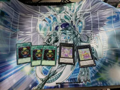 这次挖煤稍微出了点小问题，收的两张毛毛兽一张给我发错了，不过高罕那张没错倒是问题不大。收了几张强欲之壶，品相还可以。这次收的星尘龙卡垫虽然外盒旧了点，但是垫子的品相还可以，价格也不错，整体还是一次不错的体验，物流速度中规中矩，还会继续挖煤。