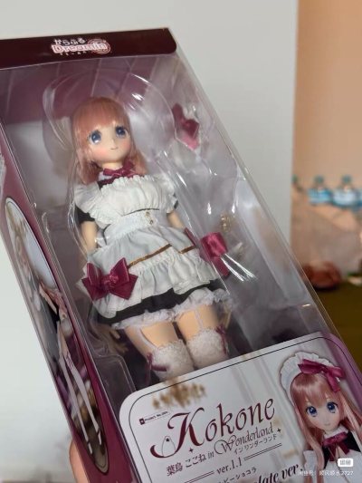超级可爱的叶鸟心音宝宝，六分 粉发叶鸟心音 ここね Ruby Chocolate ver.新品未开封，～超级貌美！！