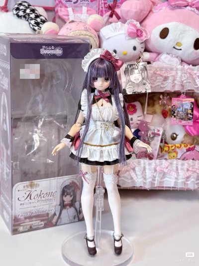 azone【官配+qz体】叶鸟心音，梦幻仙境紫发款，很萌很可爱，衣服没脱过不知道有无染色情况，很可爱，很喜欢