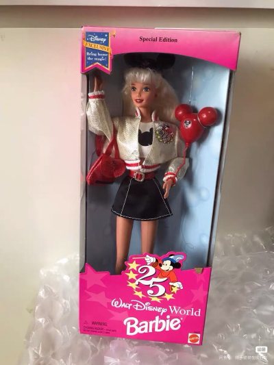 Barbie Walt Disney World 1996 迪士尼 米奇 开口笑 芭比正品全新未拆状态好
迪士尼米奇芭比娃娃开口笑老娃芭比