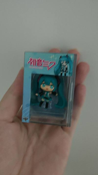 世界最大系列第7弹 秘密 初音未来 迷你手办，特别小巧可爱，手办很轻，于是选择走拼团，经过二十几天就到家了，包装非常好，没有损坏。