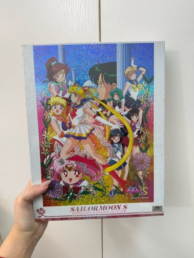 第六箱啦，也是美少女战士的一幅图。这幅的成品非常好看。除了人物的部分都是闪闪的，基本上主角人物都在非常有纪念意义。
