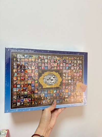 第七箱只有一幅图，但是也还是包的很结实！是1000片的迪士尼角色合集，每一个头像都能想起来是哪个电影看过的！