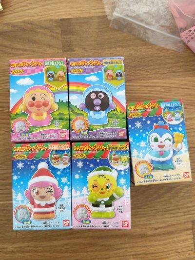 超可爱的面包超人小可爱们，非常喜欢且好看，未拆盒指人形盒子到手也是完好的，非常满意，希望日淘任意门越来越好优惠券越来越多！