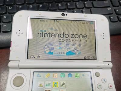 美美哒粉白new3dsll