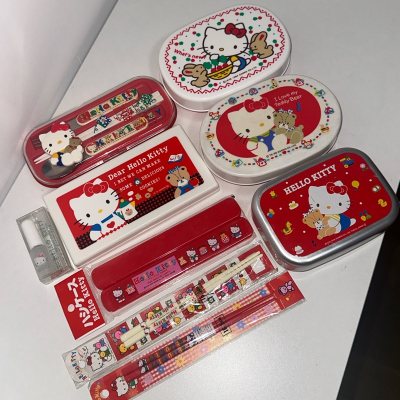 从一个超好的卖家手里收到这么可爱的的kitty餐具！还有扇子，年纪比我还大的感觉真的很奇妙！物流超级给力，包装也很ok！没有受一点伤！我爱海淘！！！！