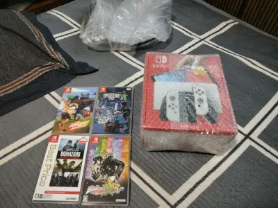 一直想要一台switch上个月在挖煤姬购买的，成色和卖家描述一致，跟新机一样，非常好，还买了一些卡带，本来想空运，结果电池不行，等了一个月终于到货了，果然等待是值得的，挖煤姬，打包一直不错，安全下车