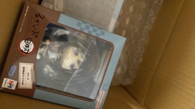 手办到了非常可爱，这次的包装依旧很好打包的很棒，箱子厚厚的气泡纸也多，物品完好无破损，连续几单体验都非常好，积分抵运费的活动很很划算！喜欢  #挖煤姬      